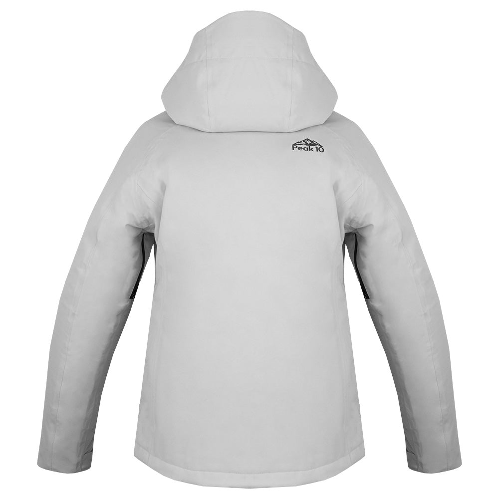 Mens Moon Gray Slopeside Ski Jacket